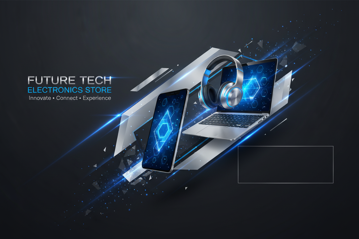 best banner design for electronic